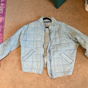 Free people denim oversized Jacket